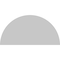 Ekena Millwork Half Round 4 Spoke Architectural Grade PVC Pediment, 54"W x 27"H x 2"P PEDPS054X270HRO04 - alternate 2